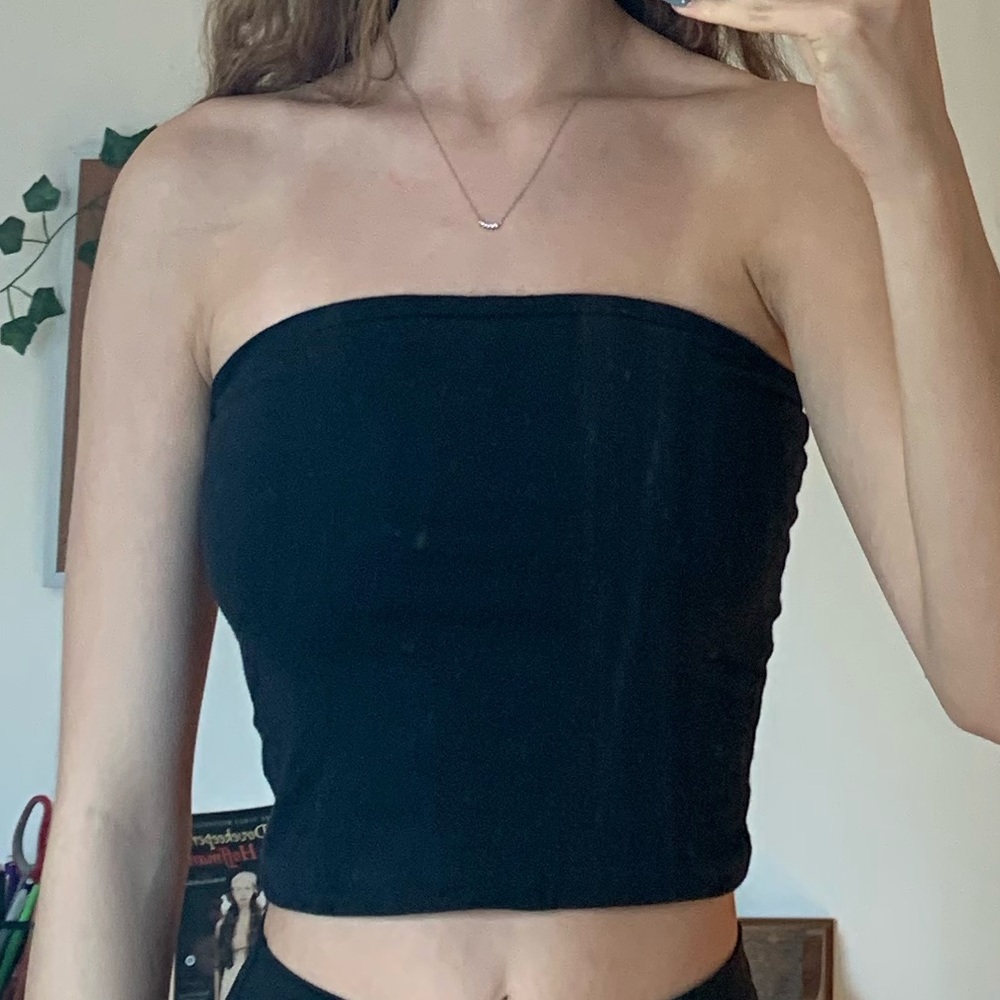 Black tube top from Brandy!
